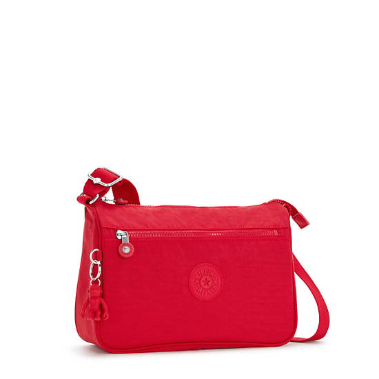 Kipling Callie Crossbody Bags Red Rouge | CA 1097LI